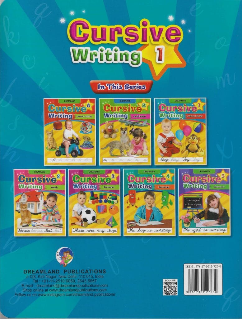 DL-CURSIVE WRITING JOINING LETTERS – PART 1 – Welcome To Crescent Book Shop