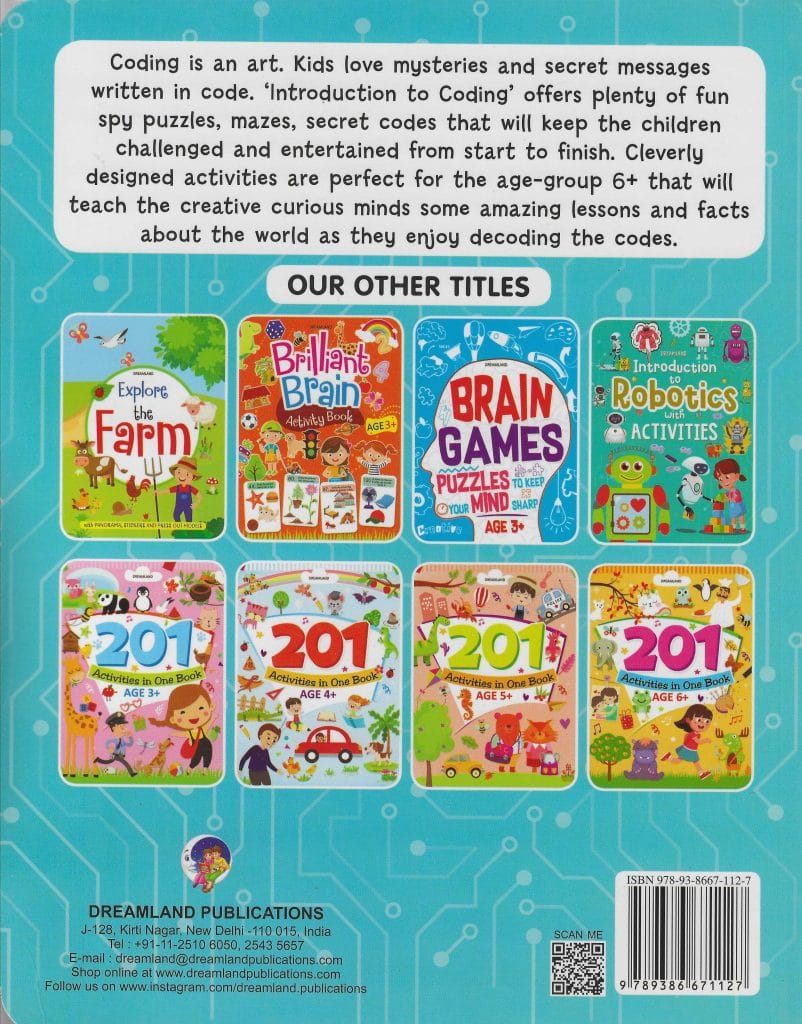 DL-DREAMLAND INTRODUCTION TO CODING – Welcome To Crescent Book Shop